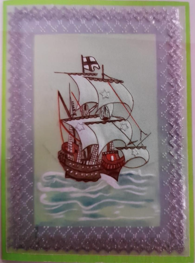 Embossing card 2