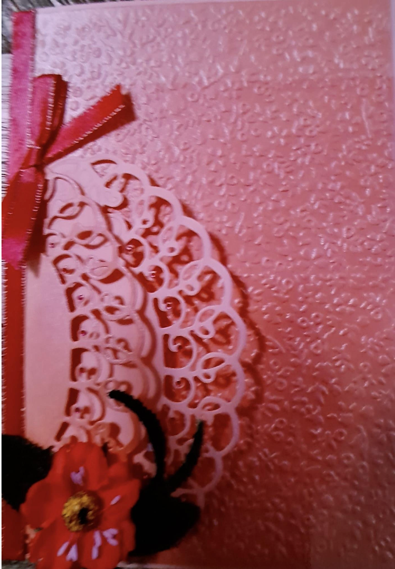 Embossing card 6