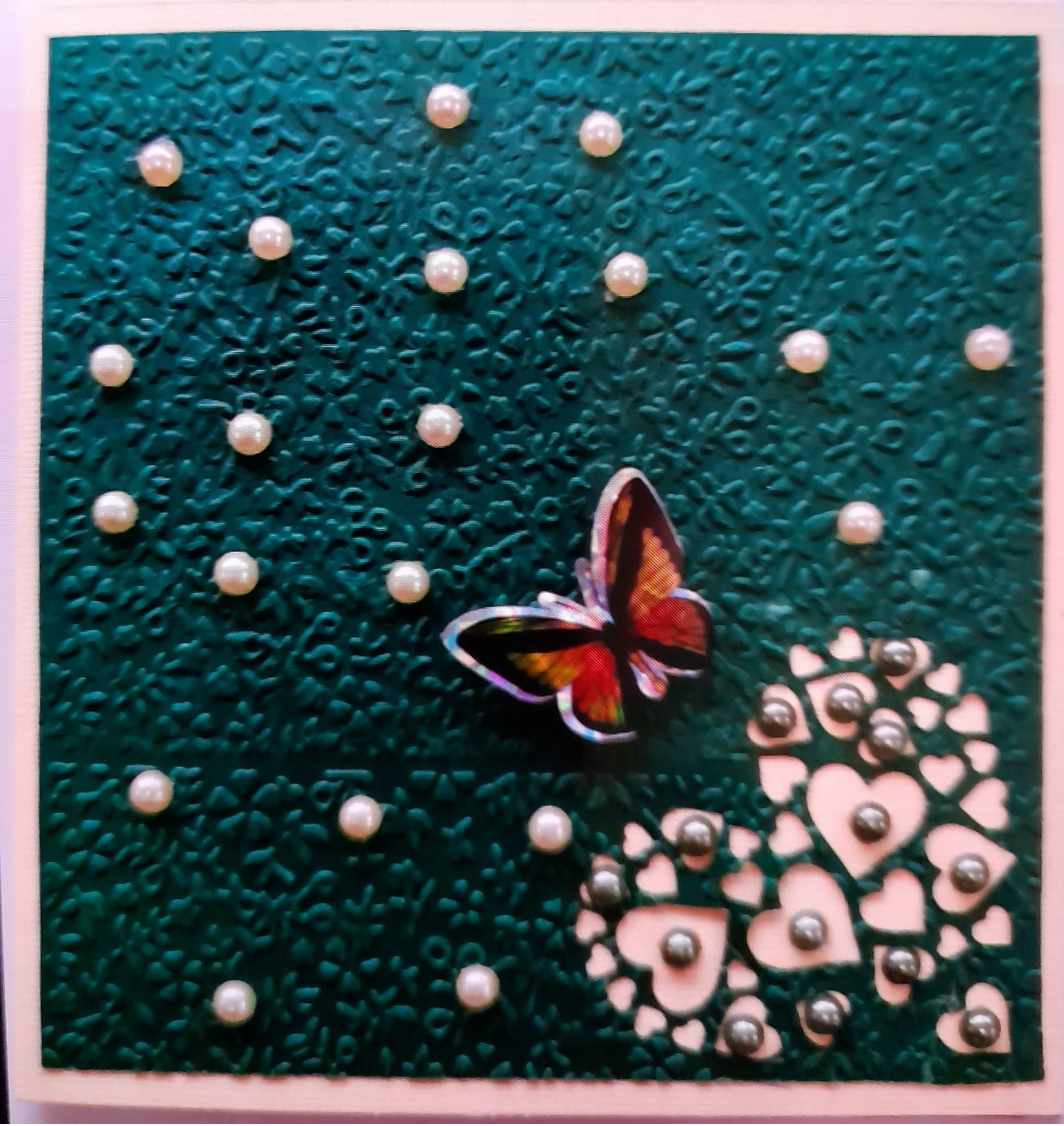 Embossing card 7