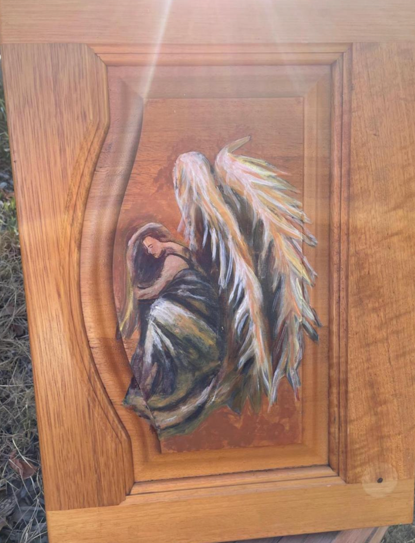 Fairy Oil on wood 2